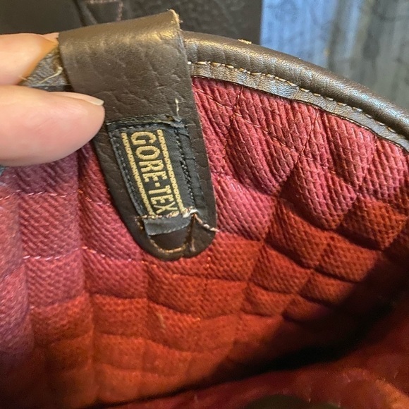 Cabelas mens leather waterproof goretex thinsulate lined Wellington pull on boot - Picture 3 of 10